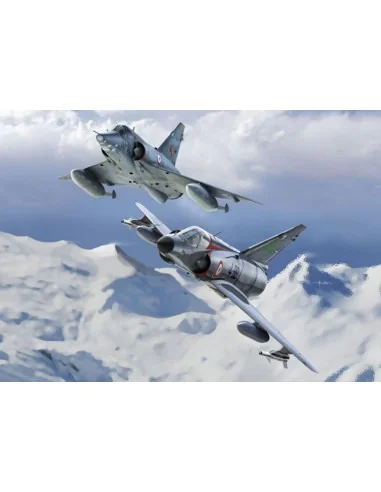 MIRAGE IIIE/O/R/RD, 1/48 - KINETIC K48050
