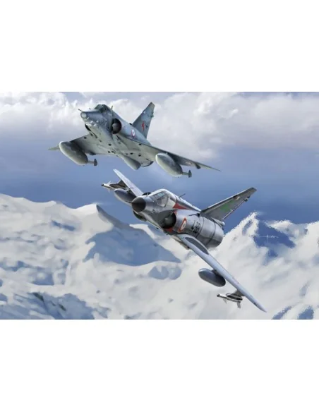 MIRAGE IIIE/O/R/RD, 1/48 - KINETIC K48050