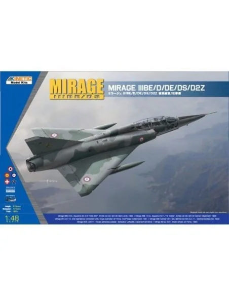 Mirage IIID/DS, 1/48 - KINETIC K48054