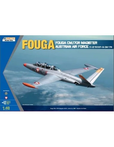 Fouga Magister CM 170 Austria, 1/48 - KINETIC K48059