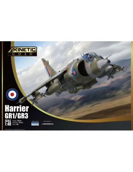 HARRIER GR1/GR3, 1/48 - KINETIC K48060
