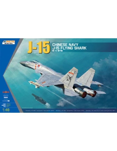 J-15 Chinese Naval Fighter, 1/48 - KINETIC K48065