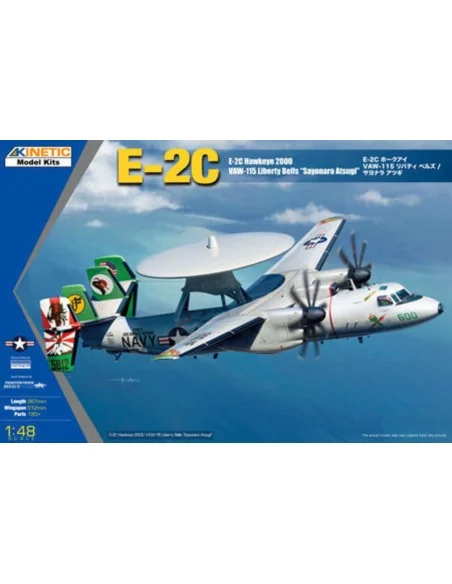 E-2C Hawkeye 2000 LIB BELLS ASTUGI, 1/48 - KINETIC K48066