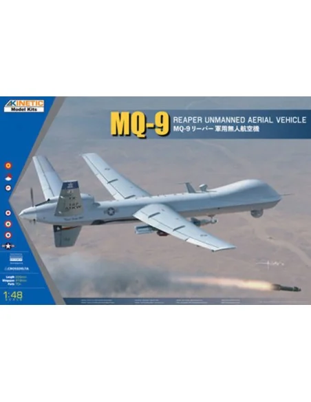 MQ-9 REAPER w/GBU-12, 1/48 - KINETIC K48067