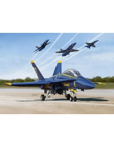 USN BLUE ANGLE 2017 F/A-18A/B/C/D, 1/48 - KINETIC K48073