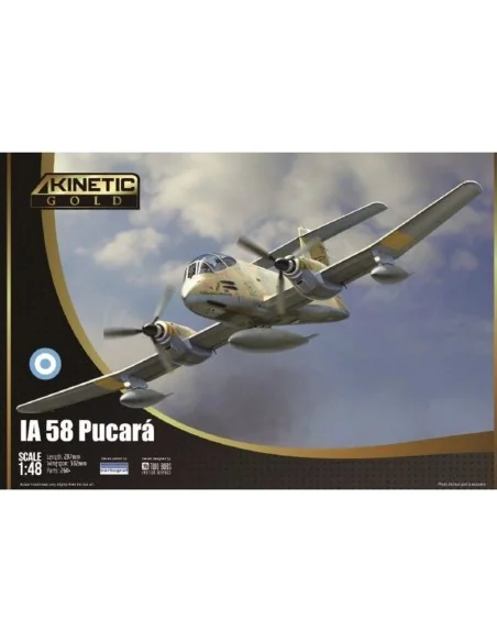 [NO_DESC] IA-58 Pucara, 1/48 - KINETIC K48078
