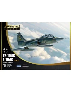 TF-104G GERMAN AIRFORCE, 1/48 - KINETIC K48089