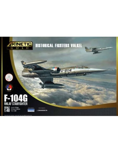 F-104G RNLAF Starfighter NETHERLAND, 1/48 - KINETIC K48090