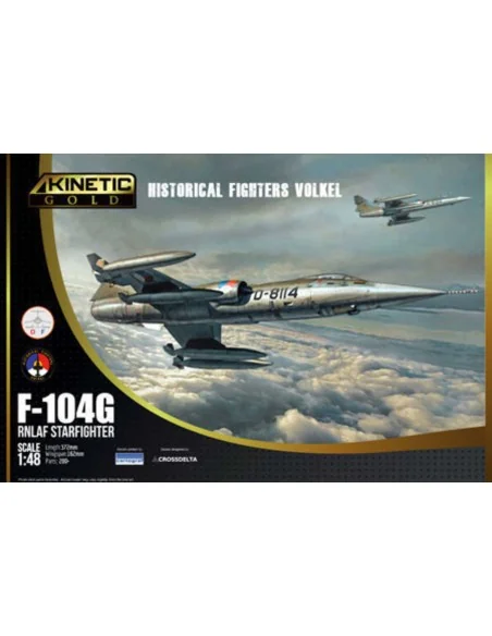 F-104G RNLAF Starfighter NETHERLAND, 1/48 - KINETIC K48090