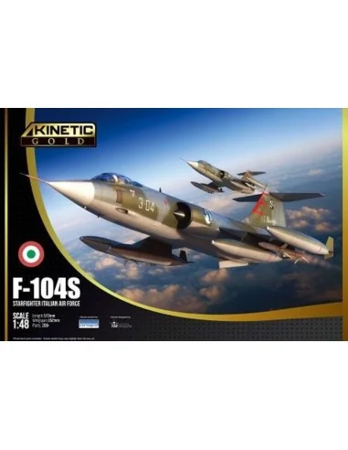 [NO_DESC] F-104G/S ASA/M Starfighter Italian Air Force, 1/48 - KINE...