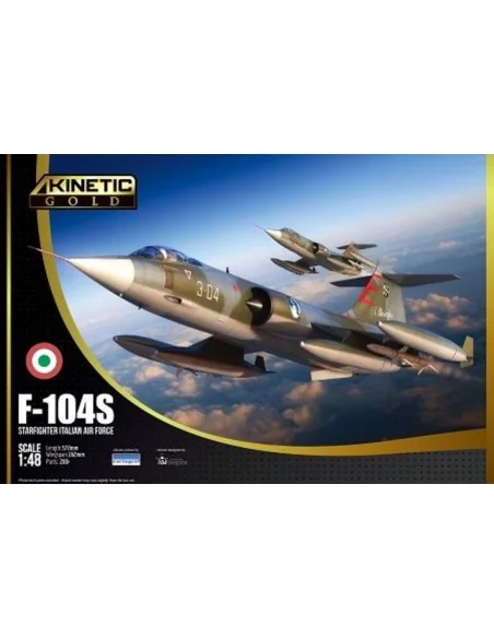 [NO_DESC] F-104G/S ASA/M Starfighter Italian Air Force, 1/48 - KINE...
