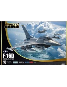 F-16D BLOCK 30/40/50 USAF, 1/48 - KINETIC K48105