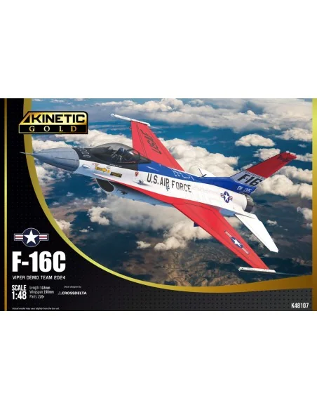 F-16C USAF VIPER DEMO, 2024, 1/48 - KINETIC K48107