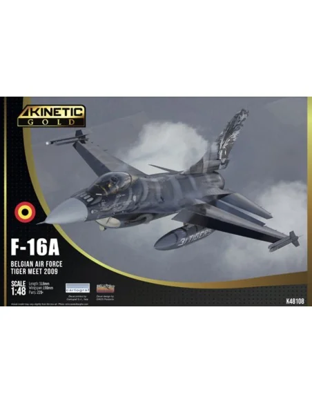 F-16A MLU Tiger Meet 2009, 1/48 - KINETIC K48108