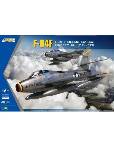 F-84F Thunderstreak USAF, 1/48 - KINETIC K48113
