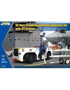 MODERN USN GSE w/ STT tractor, 1/48 - KINETIC K48115
