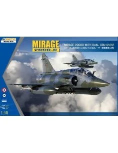 MIRAGE 2000B/D/N w/ LGB, 1/48 - KINETIC K48120