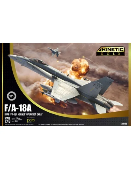 [NO_DESC] RAAF F-18A HORNET OPERATION OKRA, 1/48 - KINETIC K48158