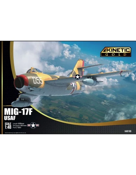 MIG-17F USAF, 1/48 - KINETIC K48169
