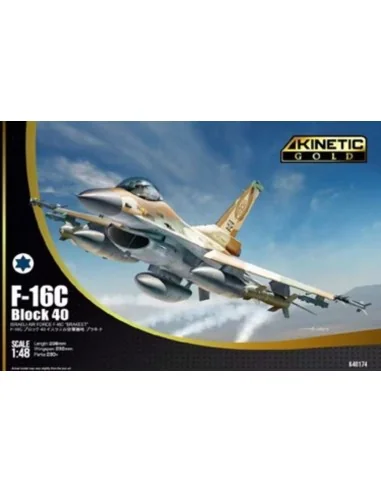 F-16C IAF Block 40, 1/48 - KINETIC K48174
