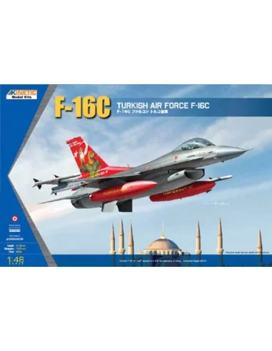 F-16C TURKEY TIGER MEET 2007, 1/48 - KINETIC K48069A