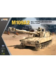 M109A2 with T-136 IND, LINK, 1/35 - KINETIC K61006