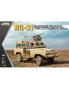 RG-31 MK3 Canada Army W/Crows, 1/35 - KINETIC K61010