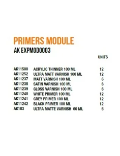 Primers Module - AK Interactive AK EXPMOD0003 2