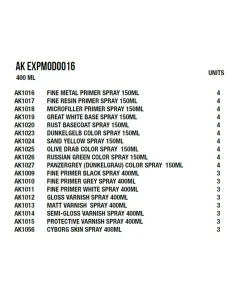 Sprays Module - AK Interactive AK EXPMOD0016 2