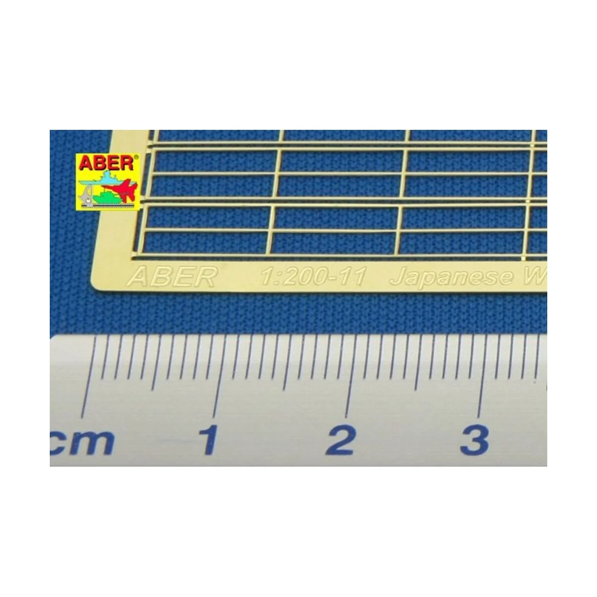 Japanese WW II Ships railing (1 choice), 1/200 - Aber Models RE-200-11