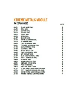 [NO_DESC] Xtreme Metals Module - AK Interactive AK EXPMOD0035 2
