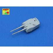 10 pcs 203mm barrels for Japan ships: Atago, 1/350 - Aber Models RE...