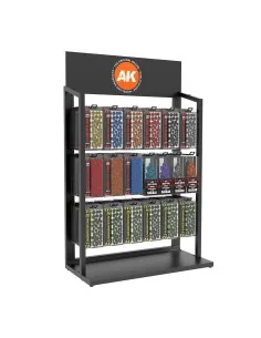 WARGAME VEGETATION AK MODULAR DISPLAY - AK Interactive AK EXPH007