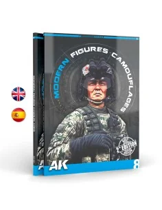 MODERN FIGURES COMOUFLAGES (AK LERNING SERIES Nº 8) English - AK In...