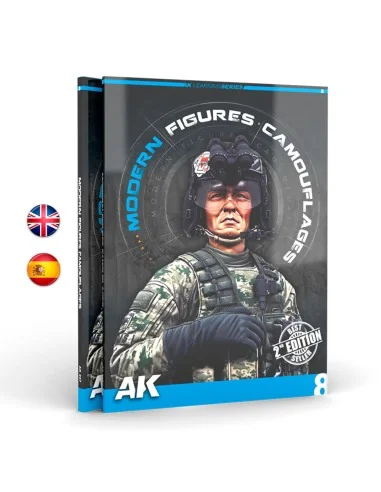 MODERN FIGURES COMOUFLAGES (AK LERNING SERIES Nº 8) English - AK In...