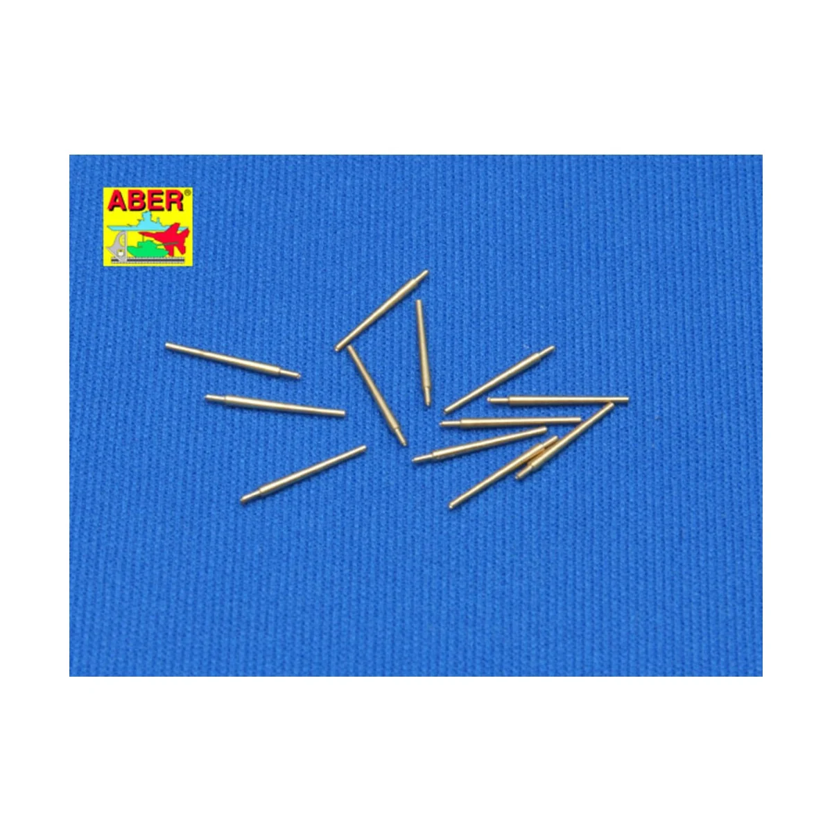 12 pcs 127 mm long barrels for Japan ships, 1/350 - Aber Models RE-...