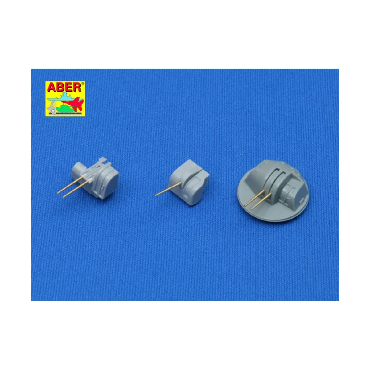 12 pcs 127 mm long barrels for Japan ships - Aber Models RE-350 L02