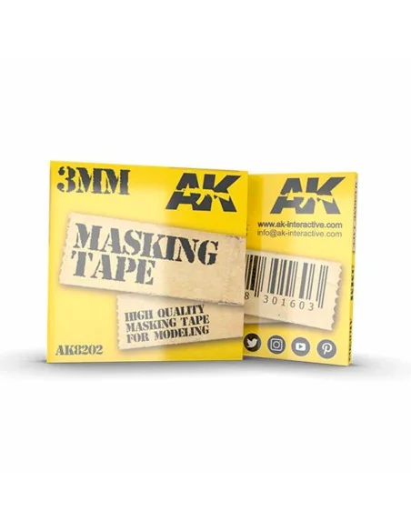 Masking Tape 3 mm - AK Interactive AK8202