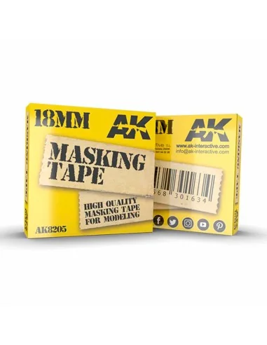 [NO_DESC] Masking Tape 18 mm - AK Interactive AK8205