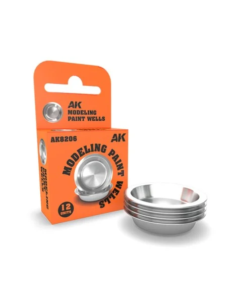 Modelling Paint Wells - AK Interactive AK8206