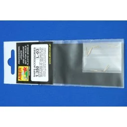 12 pcs 127 mm short barrels for Japan ships - Aber Models RE-350 L03