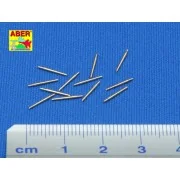12 pcs 127 mm short barrels for Japan ships, 1/350 - Aber Models RE... 12 pcs 127 mm short barrels for Japan ships, 1/350 - Aber Models RE...
