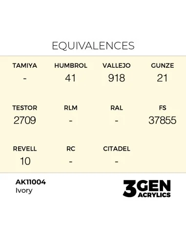 Ivory 17ml - AK Interactive AK11004