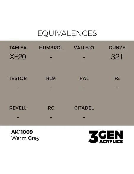 [NO_DESC] Warm Grey 17ml - AK Interactive AK11009