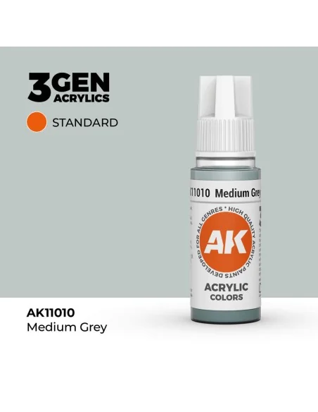 Medium Grey 17ml - AK Interactive AK11010