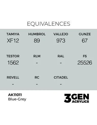 Blue-Grey 17ml - AK Interactive AK11011