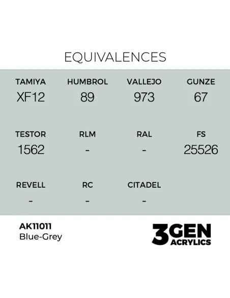 Blue-Grey 17ml - AK Interactive AK11011