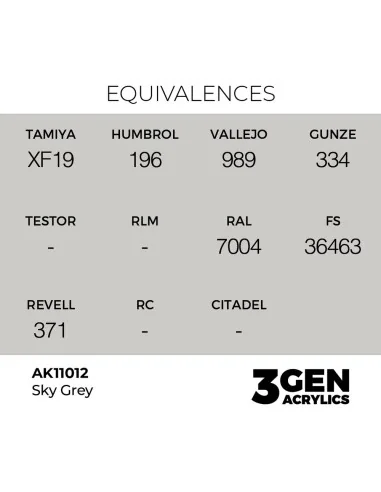 Sky Grey 17ml - AK Interactive AK11012