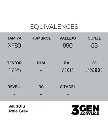 Pale Grey 17ml - AK Interactive AK11013