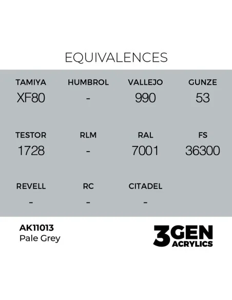 Pale Grey 17ml - AK Interactive AK11013